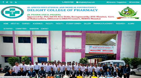 AAEMF's Delight College of Pharmacy, Pune