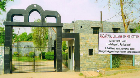 Aggarwal College of Education, Ballabhgarh