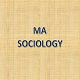 MASTER OF ARTS IN SOCIOLOGY