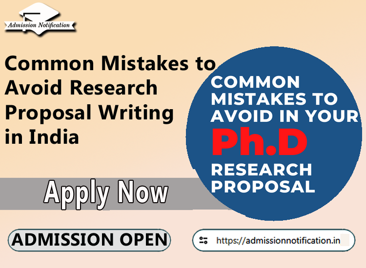 Common Mistakes to Avoid Research Proposal Writing in India